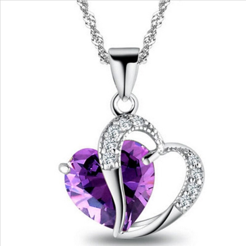 Collier Axolotl Mignon - Pendentif Cristal - Argent 925 - Cadeau Pour Enfants Et Ados - 50 Cm