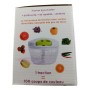 Hachoir Manuel Mini Broyeur Lames Inox Fruits Légumes Viandes 13x10cm