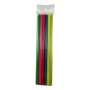 6 Bâtons Tube de Colle Thermofusible Multicolores Colorés pour Pistolet 18cm x 7mm