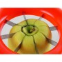 Coupe Fruit Pomme Tranchoir Trognon Vide Poire en Acier Inox 14cm