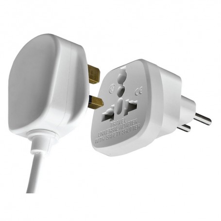 Adaptateur De Voyage - Lot De 2 Prises USA/US Vers Europe/France - Neuf, Idéal Pour Vos Appareils Américains