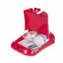 18pcs Trousse de Premiers Secours Soins PM Rouge First Aid Kit Camping Rando