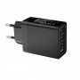 Chargeur Prise Murale Quadruple 4x USB 3.0 Charge Rapide 3,1A Téléphone