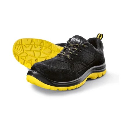 PARKSIDE® Chaussures de sécurité homme S3 (noir/jaune, 43)