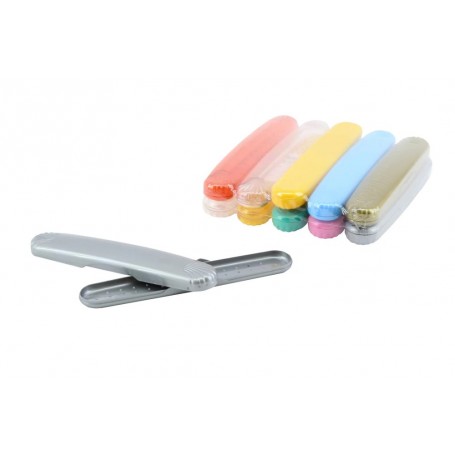 Etui à Brosse à Dent Universel Boite Rangement en Plastique 19cm Voyage