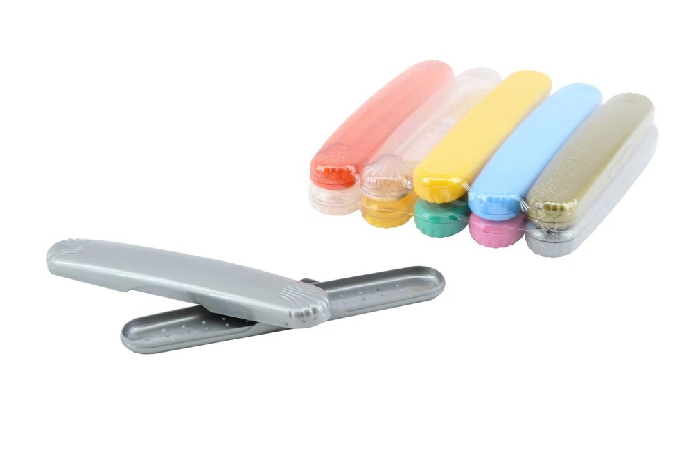 Etui à Brosse à Dent Universel Boite Rangement en Plastique 19cm Voyage