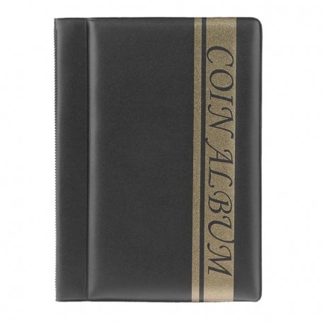 Album Poche Livre de Collection 120 Pièces de Monnaie Numismate Rangement