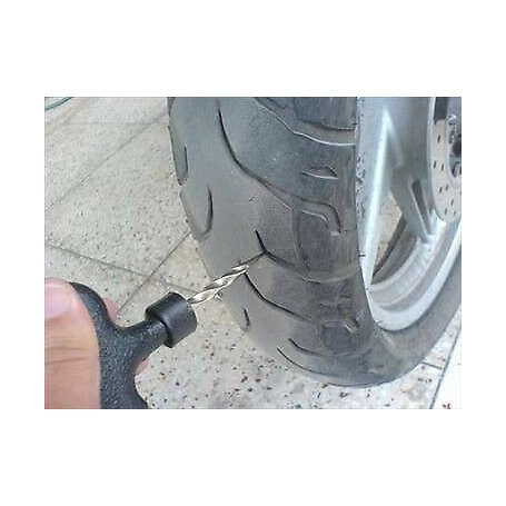Kit reparation pneu à mèche