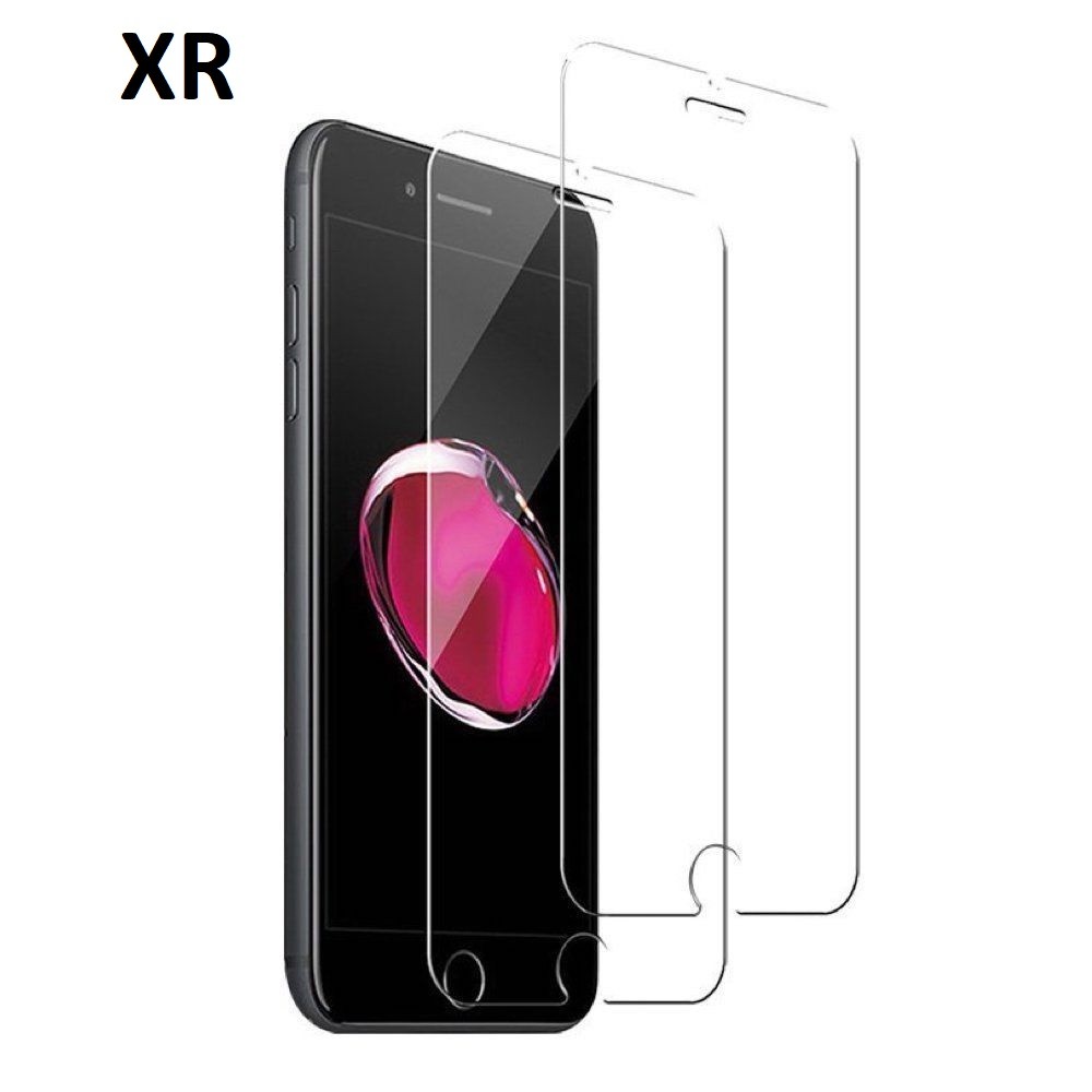 Verre Trempé 9H 2,5D pour écran Iphone XR Protecteur Vitre Anti Rayure Eclat