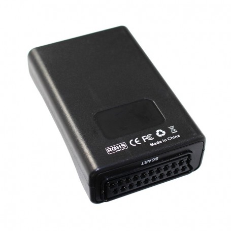 SCART Péritel vers HDMI Convertisseur HD TV Vidéo Audio Adaptateur +USB  Câble
