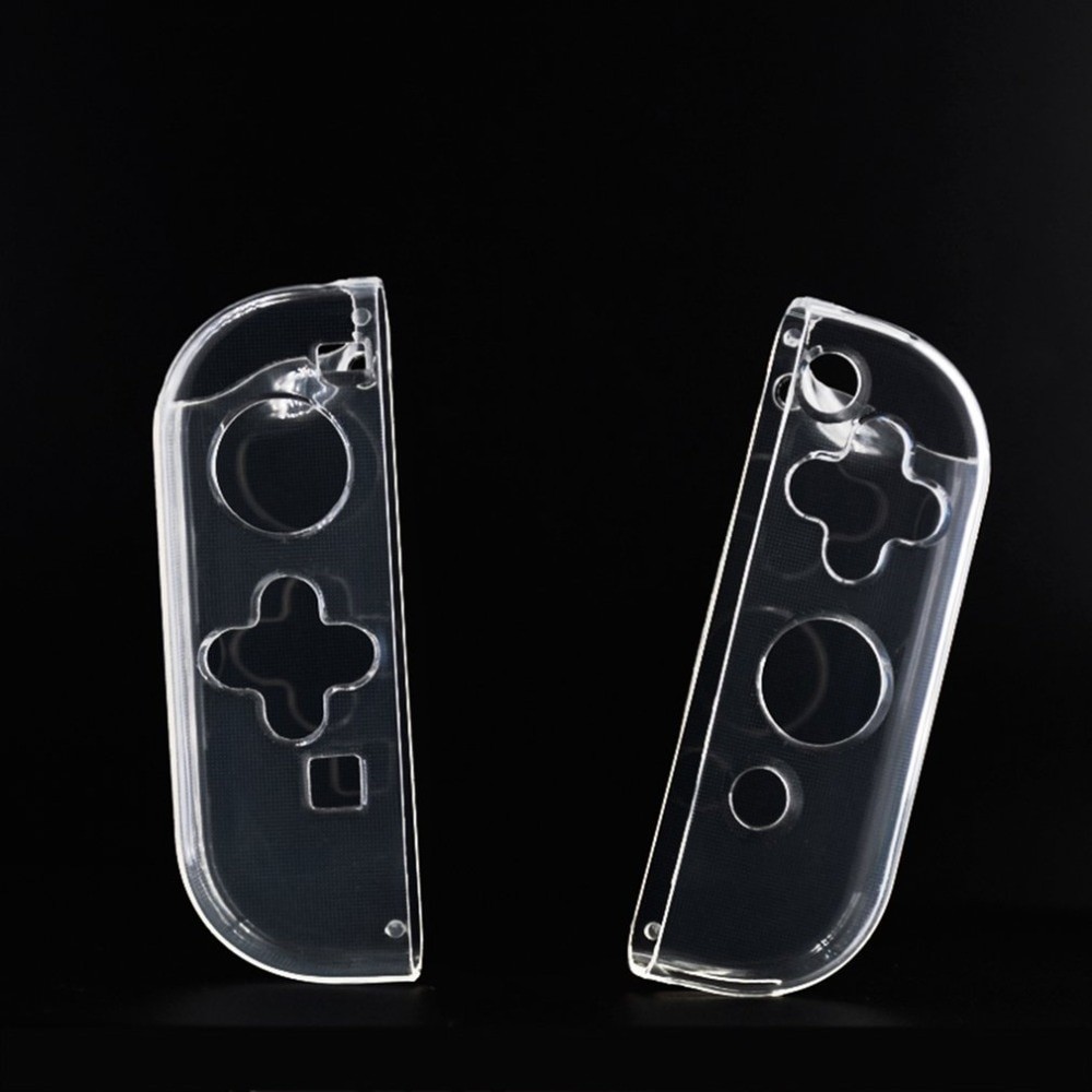 2X Coque de Protection Transparente Plastique Joystick Joy-Con Nintendo Switch