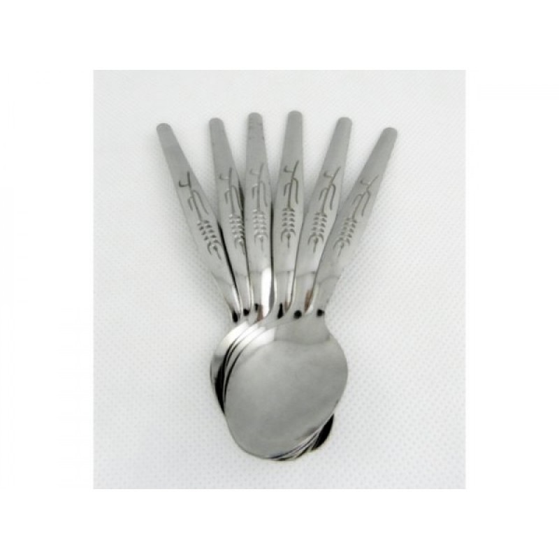 Onader Lot De 12 Petites Cuillères à Café En Acier Inoxydable