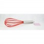 Fouet de Cuisine en Silicone 25 cm Batteur Manuel Mélangeur 4 Couleurs