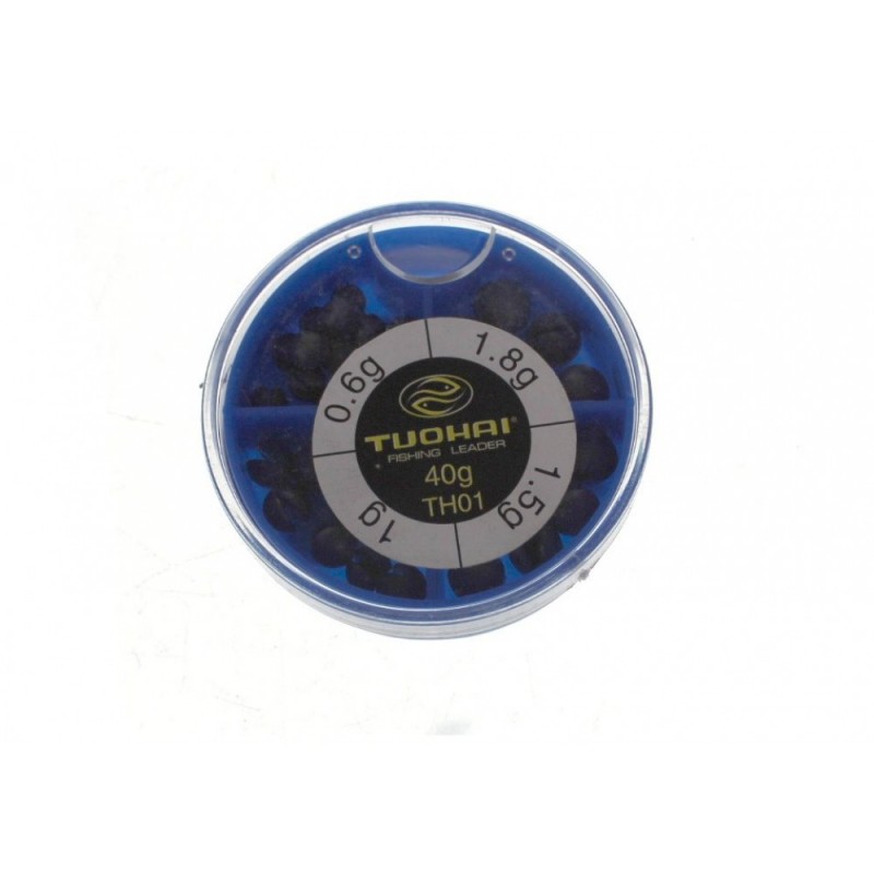 Lot De 9 Plombs De Pêche - 60g à 20g - Occasion Très Bon état