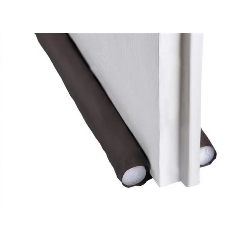 Boudin Double Bas de Porte Coupe Froid Anti Courant d'Air 85 cm Universel Yatout Boudin Double Bas de Porte Coupe Froid Anti Courant d'Air 85 cm Universel Yatout