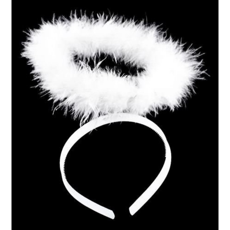 Lot De 2 Serre-têtes Angel Avec Auréole & Plumes - Accessoire Déguisement Ange Adulte - Pour Noël, Halloween, Fêtes - 8
