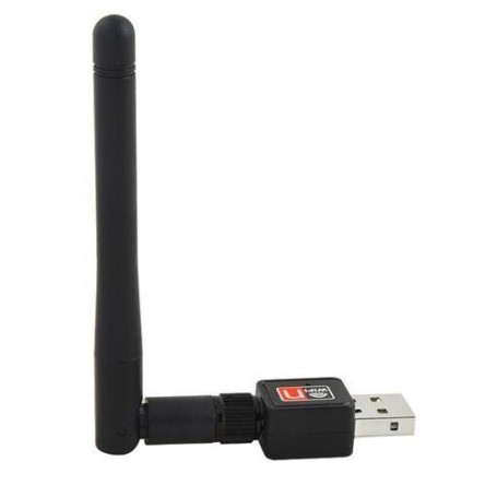 Clé USB WiFi Adaptateur Sans Fil Dongle Wireless Antenne Intégrée Ethernet  LA