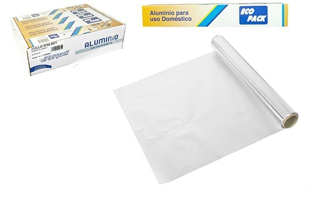 Rouleau de Film Papier Aluminium 12 mètres Cuisine Scellage Alimentaire