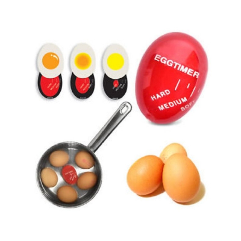 Minuteur de Cuisson Parfaite Oeuf Dur Mollet à la Coque Change de Couleur Yatout