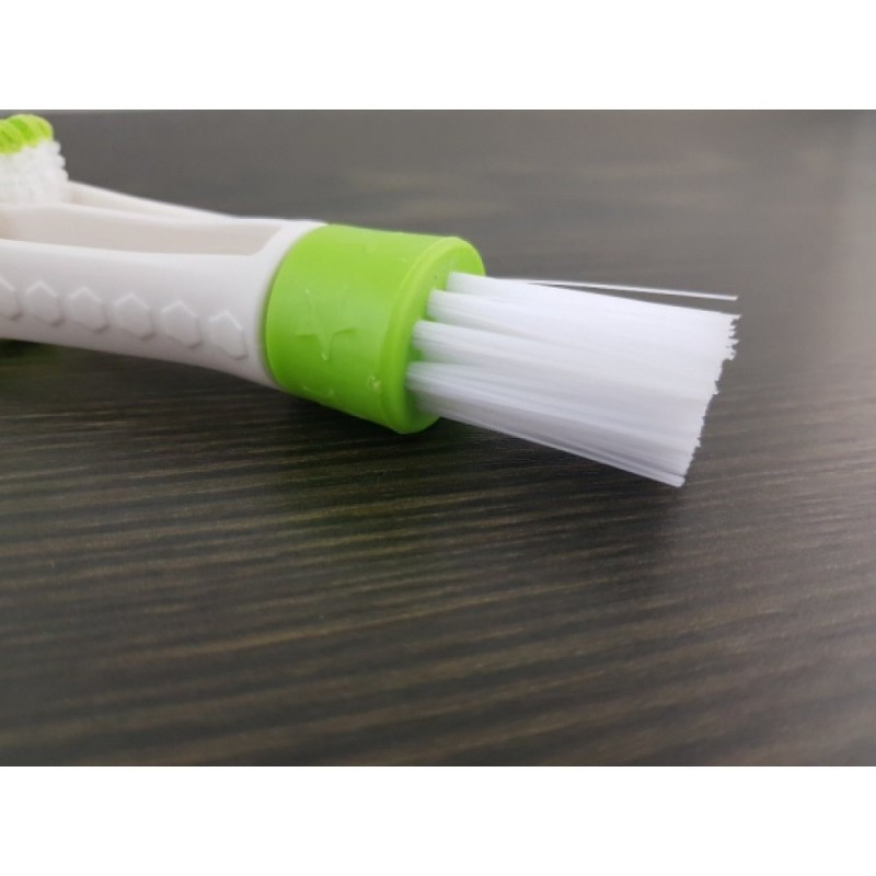 Pack De 2 Brosses De Nettoyage Pour Verres à Ventouse - Double Face, Nettoyage Intérieur/extérieur - Pour évier, Bar