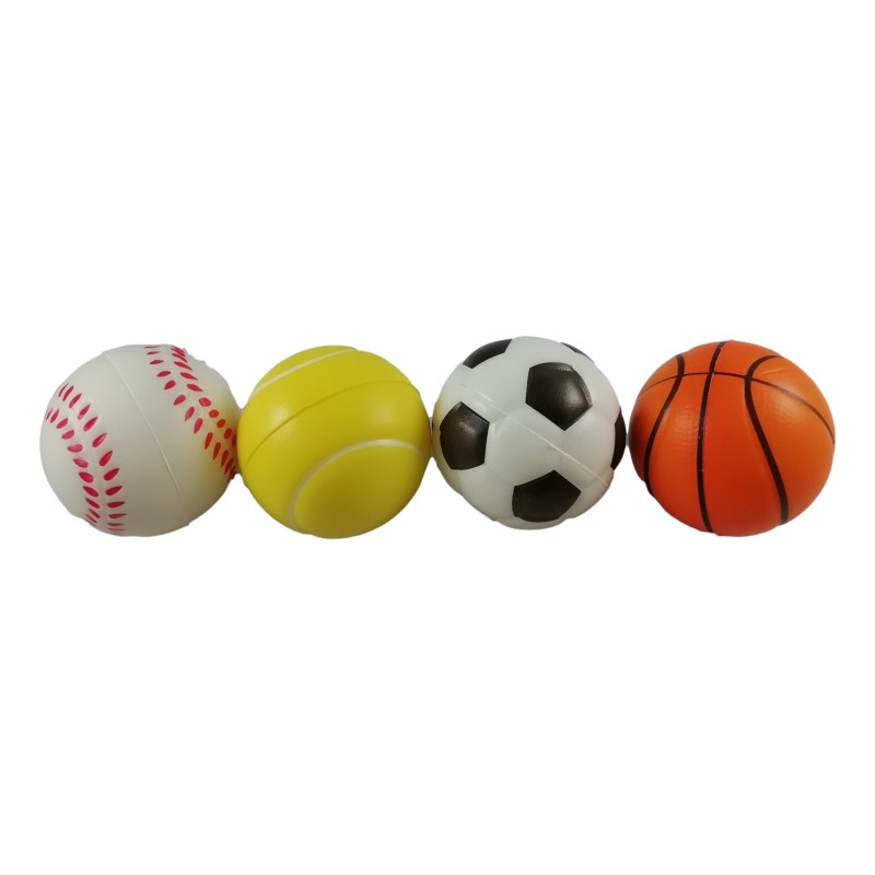 Boule Anti Stress Ballon Foot Basket Baseball Tennis ...