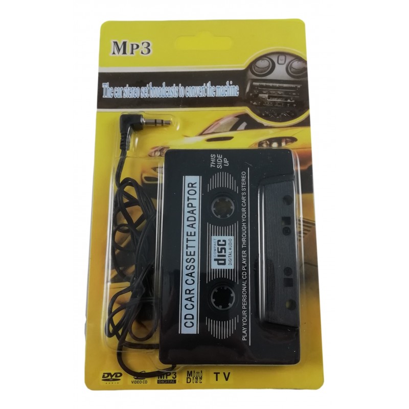 Adaptateur cassette voiture, adaptateur cassette pour autoradio
