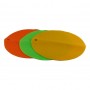 Lot 2 X Dessous de plat souple et manique en silicone 22x17,5 cm 3 couleurs
