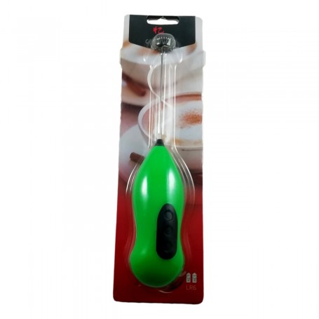 Mousseur à Lait électrique Mini Fouet 23 cm en Acier Inoxydable 2 Couleurs