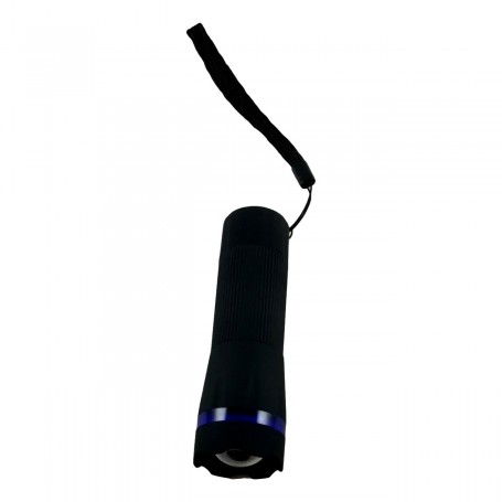 Mini Lampe Torche LED 1W 10,5 cm avec ZOOM 50 - 130 Mètres 4 Couleurs