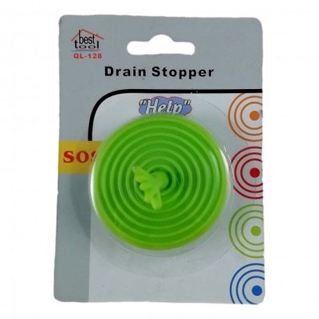 Bouchon d'Evier Universel en Silicone Lavabo Bain Help évier 4 Couleurs