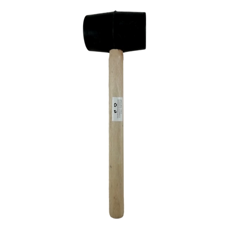 Maillet En Caoutchouc Draper 400g - Manche Bois Dur - 52mm
