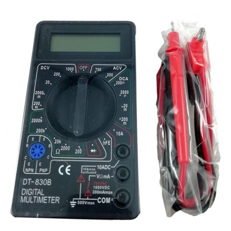 Multimètre Voltmètre Ampèremètre Testeur Electrique digital écran