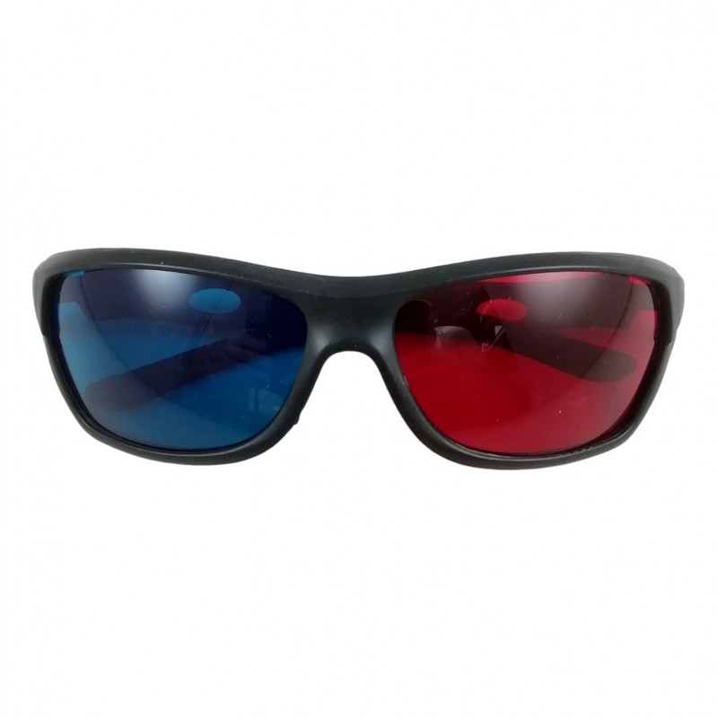 Paire de 3D Bleu et Rouge Anaglyphe 3 Dimensions Cinéma Film Jeux