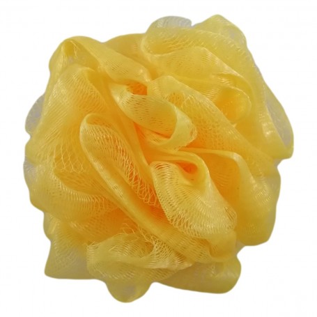 Fleur de Bain Douche Eponge Exfoliante Peau Douce 12cm 50G 5 Couleurs