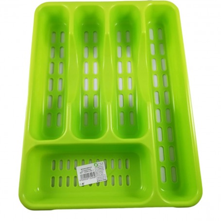 Bac Rangement Organisateur Tiroir Range Couvert Plastique 4 Couleurs