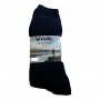 5 Paires de Chaussettes Coton Homme Femme Noire Bleue Grise 39-42 ou 43-46