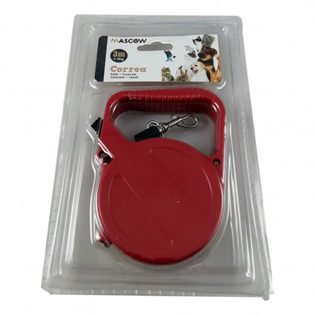 Laisse Extensible Rétractable 3 M Mètres avec Enrouleur pour Chien Chat Animal