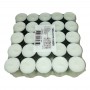 100 Bougies Chauffe Plats Durée 4 Heures Petites Candles Blanches Gros Lot Sac