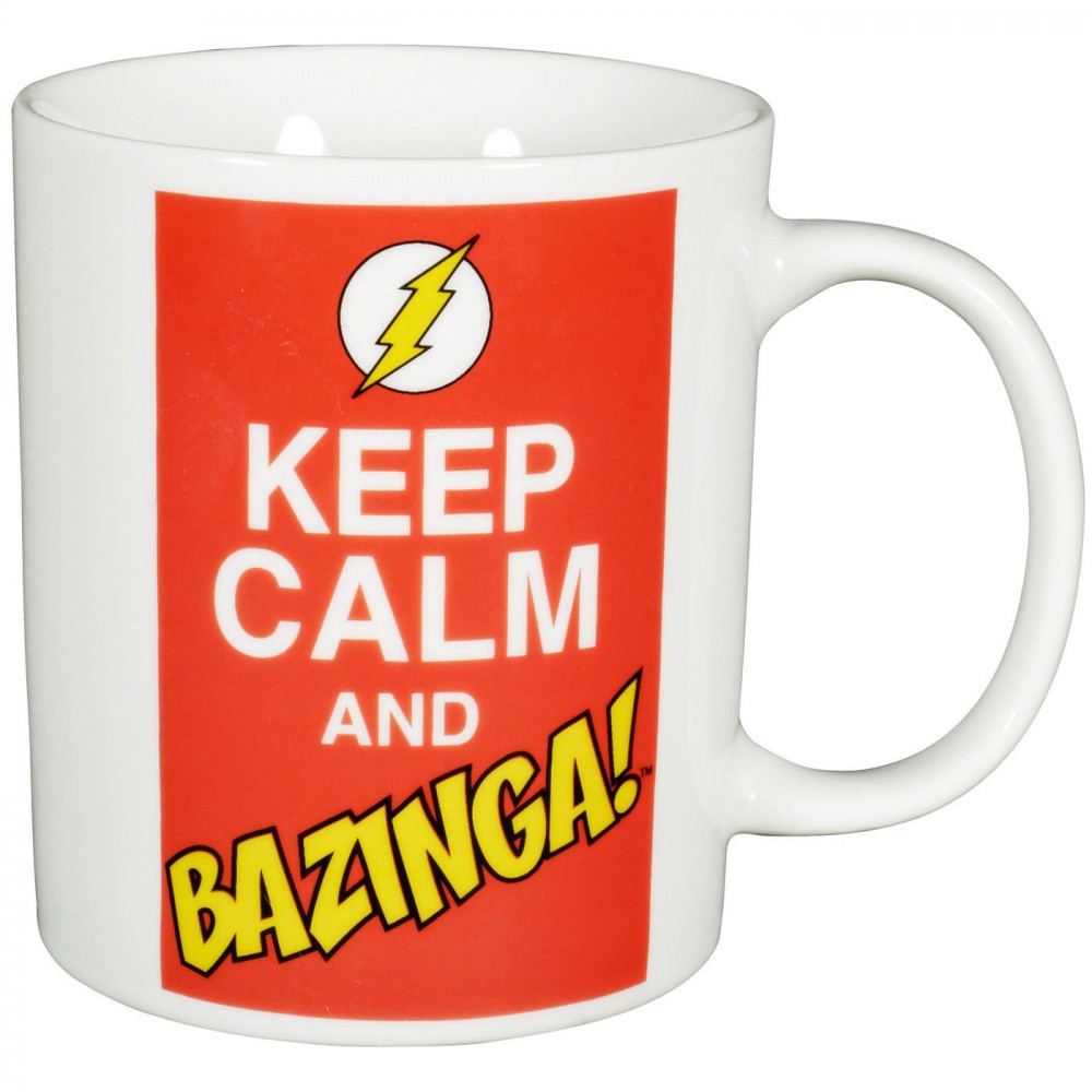 Tasse Mug The Big Bang Theory " Keep Calm and Bazinga " Série TV Fun Cool