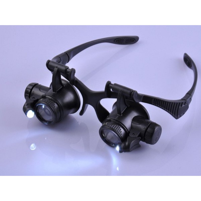 Horloger Loupe 20x + LED Réparation Précision Montres