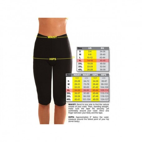Short Moulant en Neoprene Fitness Sport Yoga Compression Sudation Minceur