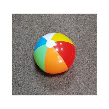 VGEBY ballon de plage LED Ballon de plage gonflable lumineux en PVC, 16  couleurs, télécommande jeux flotteur Pompe de Tricolore