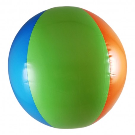 Best Sporting Ballon de Plage Amusant en PVC léger I Ballon de Plage de 23  cm I Logo coloré I Ballon en Caoutchouc I Ballon de Plage pour Enfant