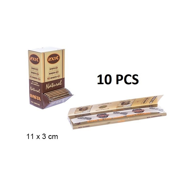 Lot De 10 Carnets Feuilles King Size Slim (33F/Carnet) - SMK