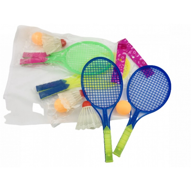 Miniland – Jeu De Raquettes Avec Balle En Mousse – 2 Raquettes Légères En Plastique Recyclé, écoresponsable, Dès 3 Ans