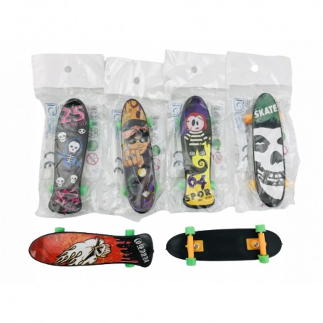 Mini Skateboard Doigt Jouets Finger Skate pour Enfants - AUTREMENT - Blanc  - Jouet Fidget