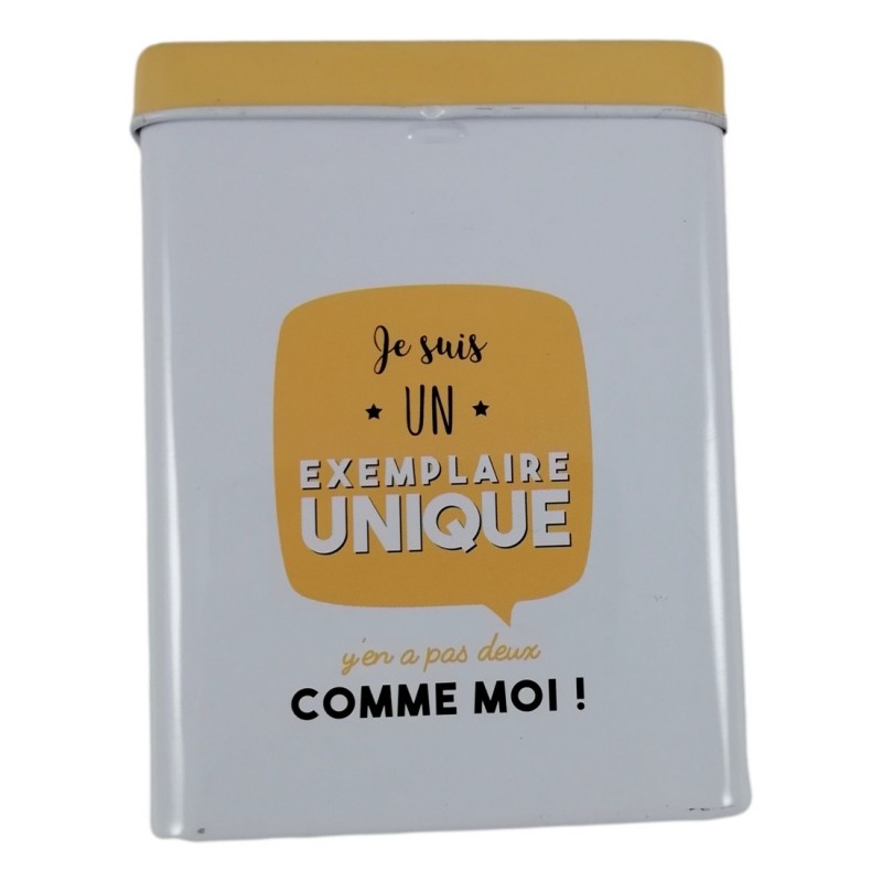 Boîte à Cigarettes en Métal Etui de Rangement Drôle Idée Cadeau Fumeur