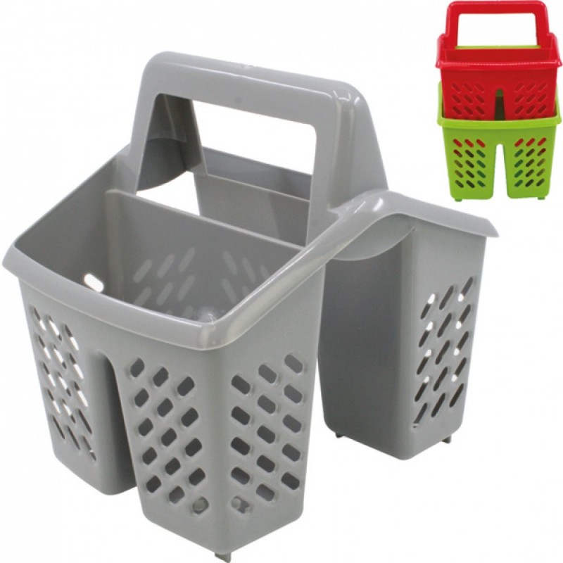 Égouttoir à Vaisselle En Aluminium Avec Porte-couverts Et Plateau 39x36x13cmpour Tous Les Styles Pour Ajouter Une Touche A La Maison 82099945