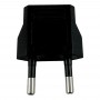 Adaptateur Secteur Prise US USA Americaine vers EU Europe France