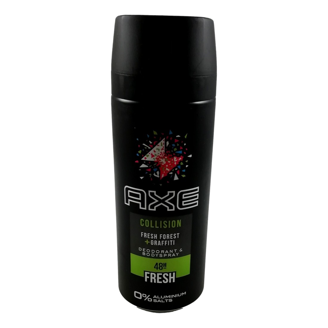 Axe Déodorant Homme Spray Collision Fresh Foret Graffiti 150ml 0% Sel d'Aluminium